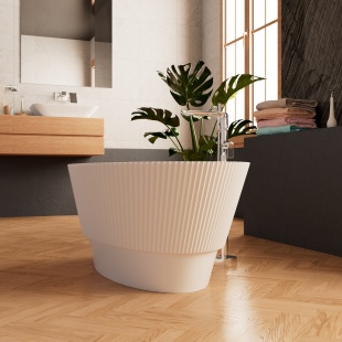 Отдельностоящая ванна Frank F6115 White