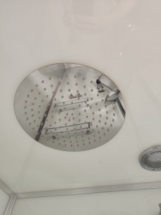 Душевая кабина Frank F418R Brilliant правосторонняя низкий поддон