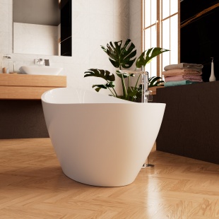 Отдельностоящая ванна Frank F6118 White