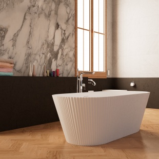 Отдельностоящая ванна Frank F6103 White