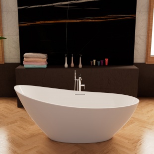 Отдельностоящая ванна Frank F6118 White