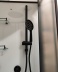 Душевая кабина Frank F418L Black левосторонняя