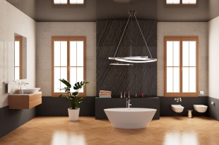 Отдельностоящая ванна Frank F6115 White