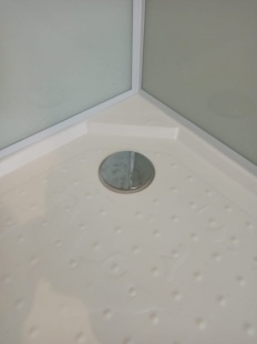 Душевая кабина Frank F420 White прозрачное стекло