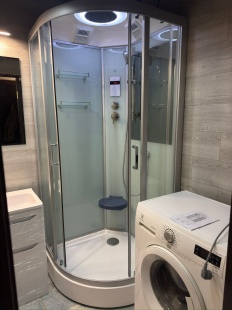 Душевая кабина Frank F602 ПАР угловая