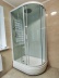 Душевая кабина Frank F412/1L White левосторонняя средний поддон