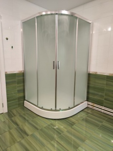 Душевая кабина Frank F410 Brilliant низкий поддон