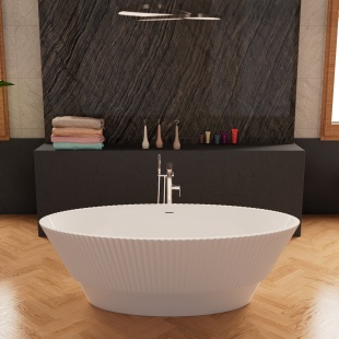 Отдельностоящая ванна Frank F6115 White