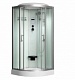 Душевая кабина Frank F602 ПАР угловая