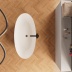 Отдельностоящая ванна Frank F6123 White/Black