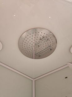 Душевая кабина Frank F400 White прозрачное стекло