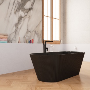 Отдельностоящая ванна Frank F6103 Black/Black